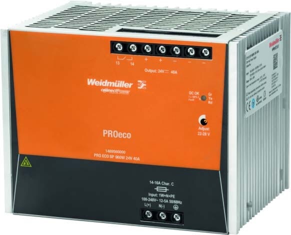 Weidmuller - PRO ECO3 960W 24V 40A