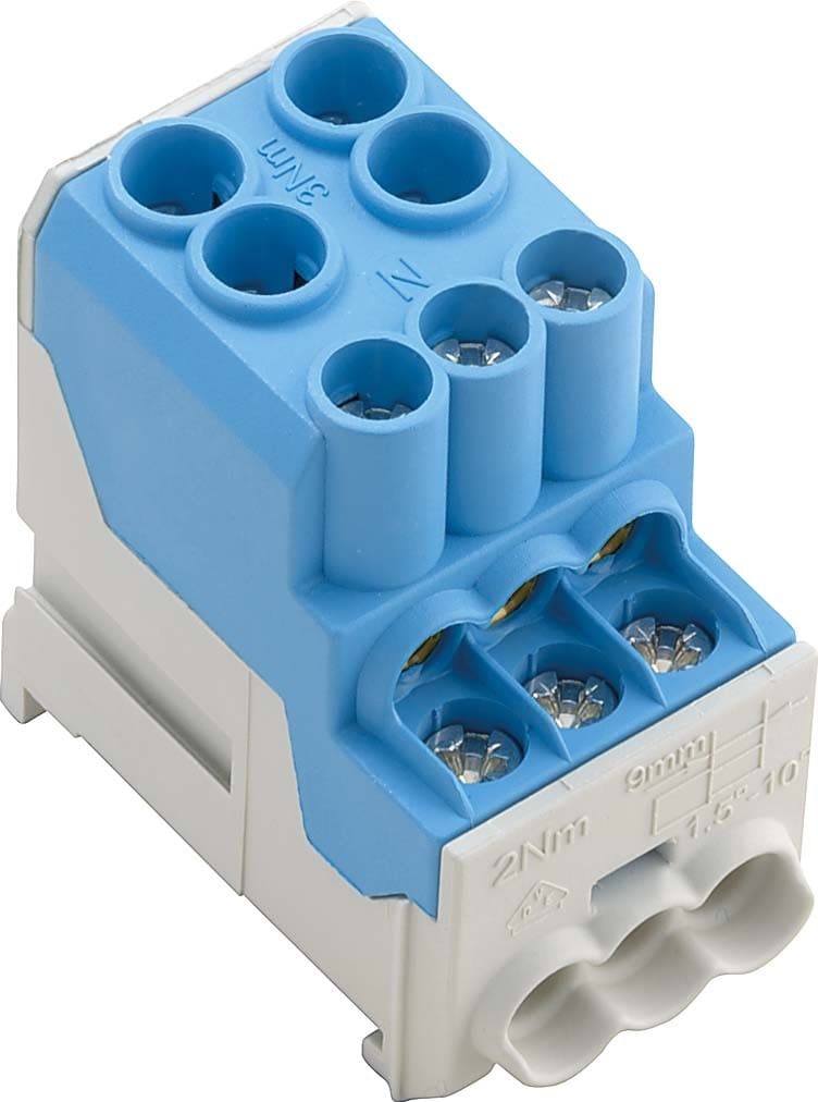 Weidmuller - WPD 100 2X25/6X10 BL Klemme