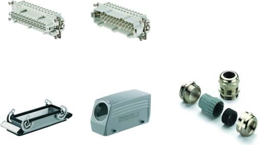 Weidmuller - HDC-KIT-HE 24.130 RechteckSt.Verb.