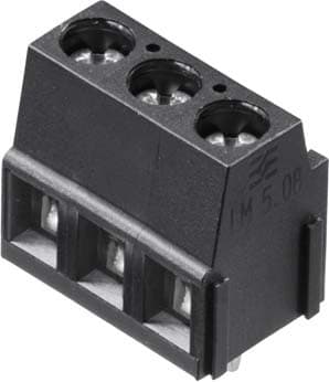 Weidmuller - LM 5.08/03/90 3.5SN BK BX LPKl.