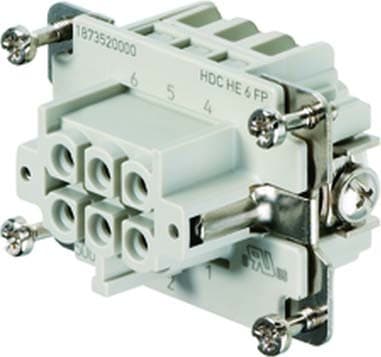 Weidmuller - HDC HE 6 FP Kontakteinsatz fuer Industri