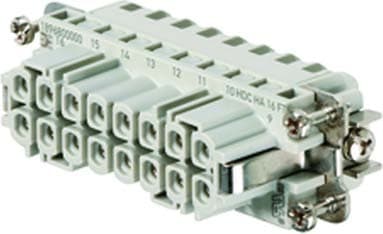 Weidmuller - HDC HA 16 FT Kontakteinsatz f. Industri