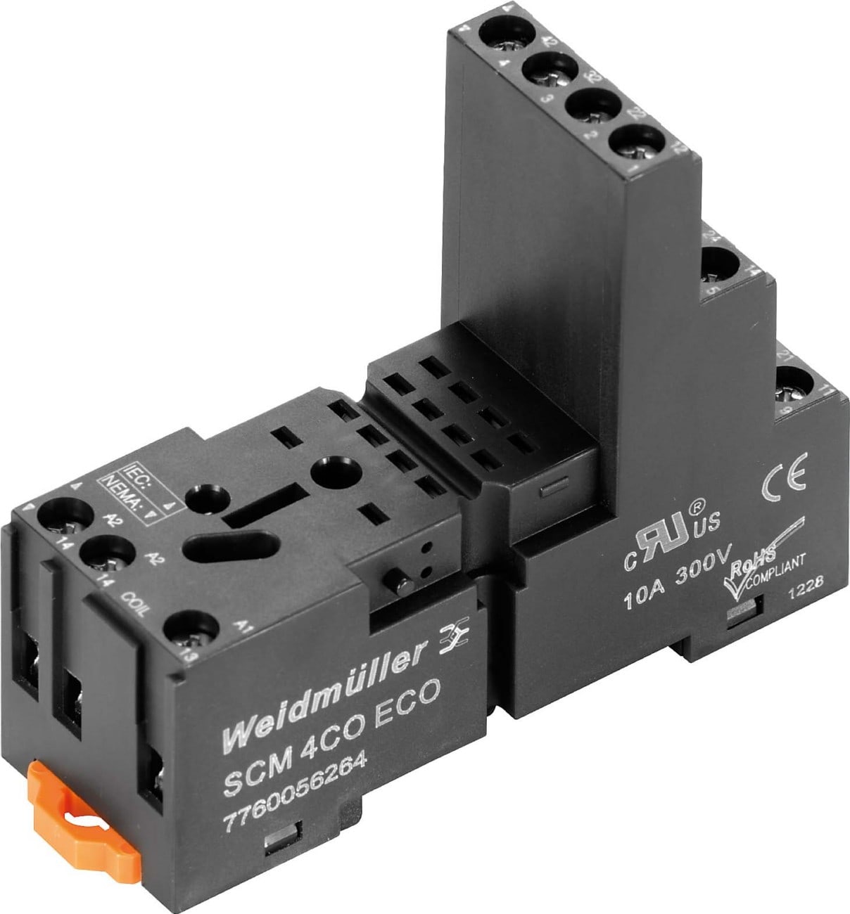Weidmuller - SCM 4CO ECO Relaissockel