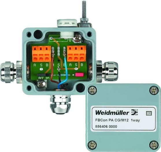 Weidmuller - FBConPACG/M121wayFeldbus,Dez.Peripherie-