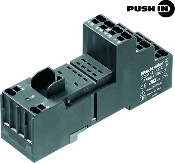 Weidmuller - SCM-I 4CO P Relaissockel