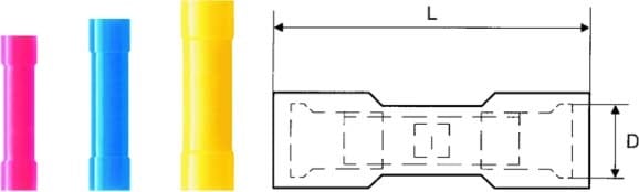 Weidmuller - LIB 1,5B25 VF Quetschkabelschuh f. Cu-Le