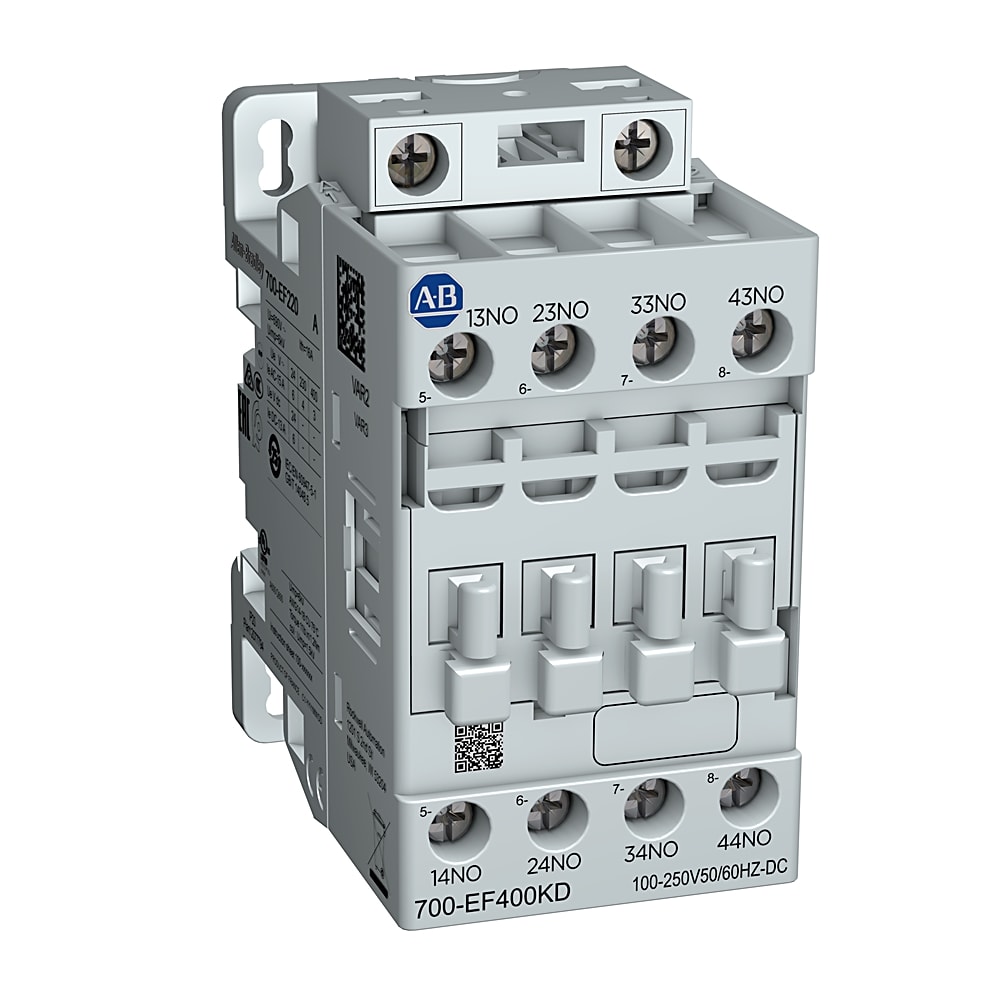 Allen-Bradley - IEC Control Relay,2 NO 2 NC Contacts
