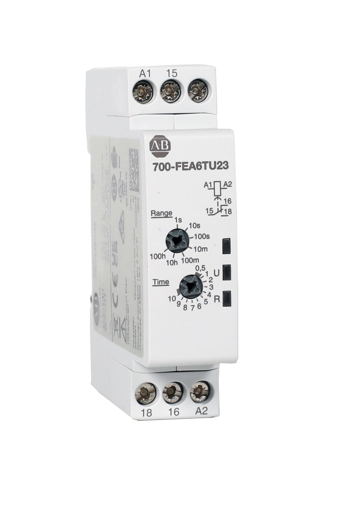 Allen-Bradley - DIN Rail Mount Timing Relay, 17.5mm