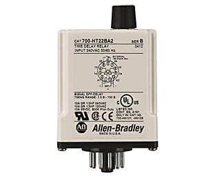 Allen-Bradley - Zeitrelais, 0,1-10sec.,24VAC/DC