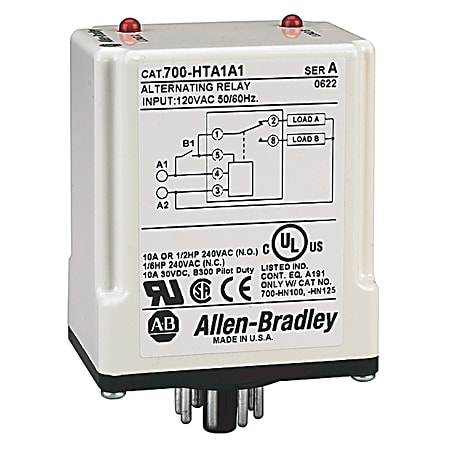 Allen-Bradley - Tube Base Timing Relay