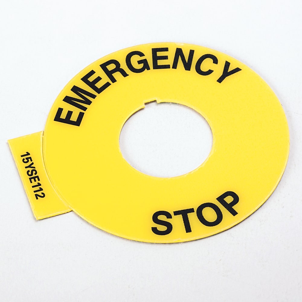 Allen-Bradley - Not-Aus Ring, ENGLISCH 22.5MM