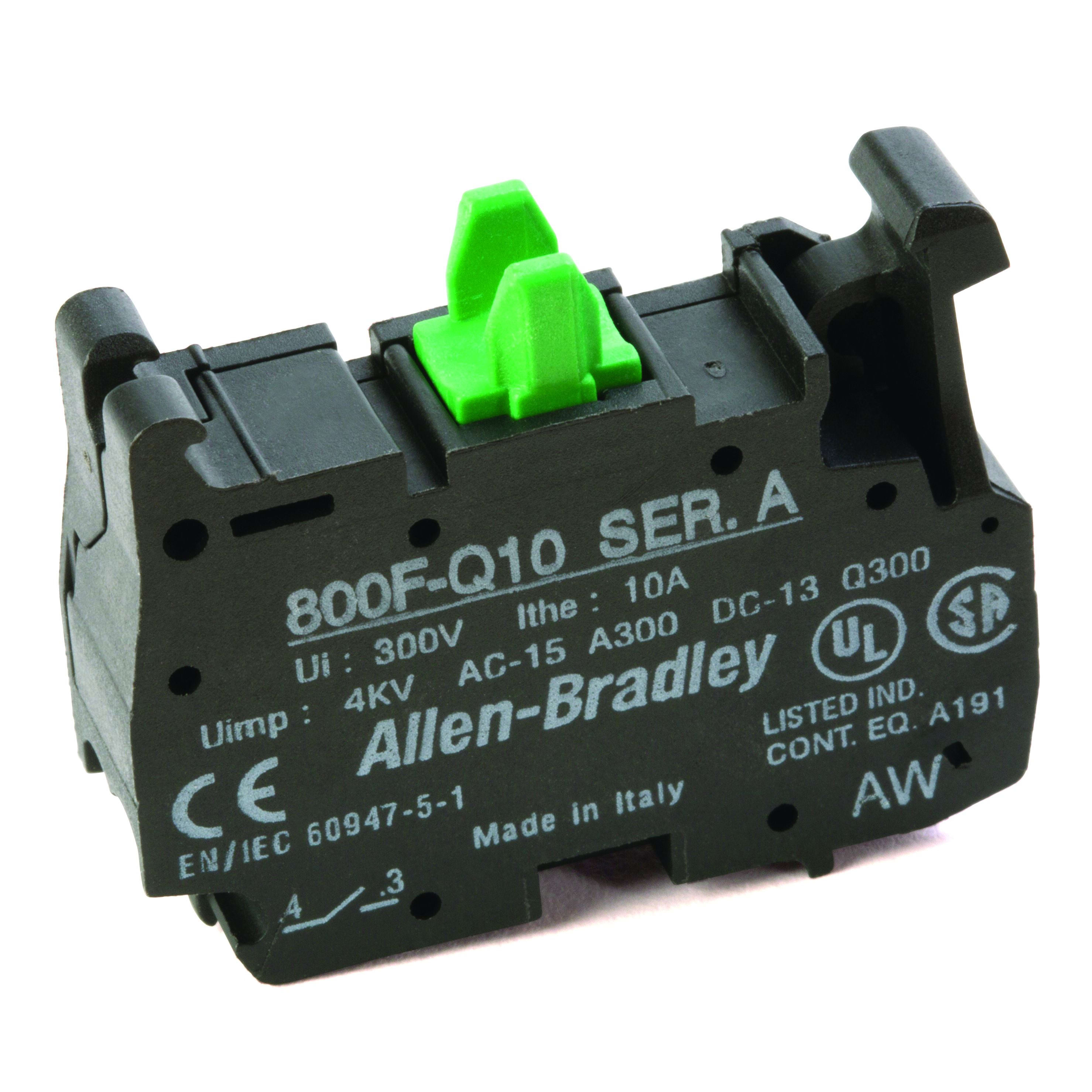 Allen-Bradley - Kontaktelement, N.O. Federkraftklemme