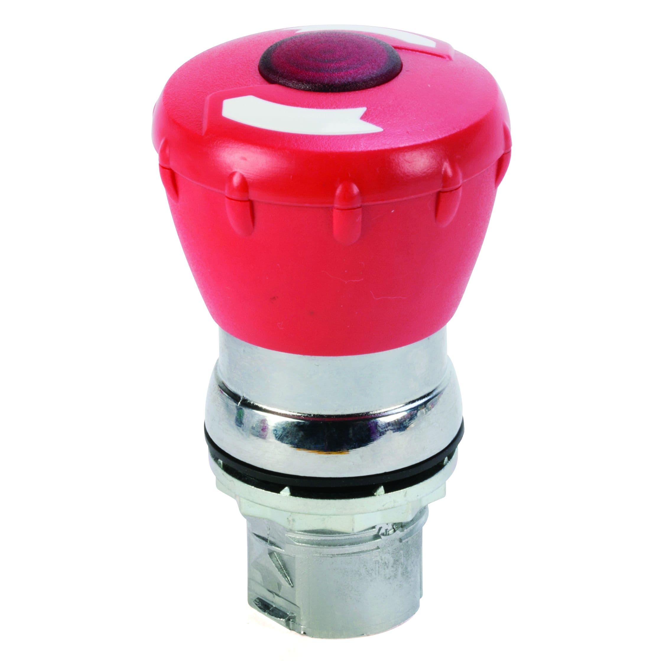 Allen-Bradley - Drucktaste bel., 40mm, rote Kalotte