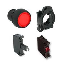 Allen-Bradley - Beleuchtet Flach 800F 22 mm