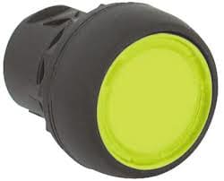 Allen-Bradley - Drucktaste bel., Flach, gelbe Kalotte