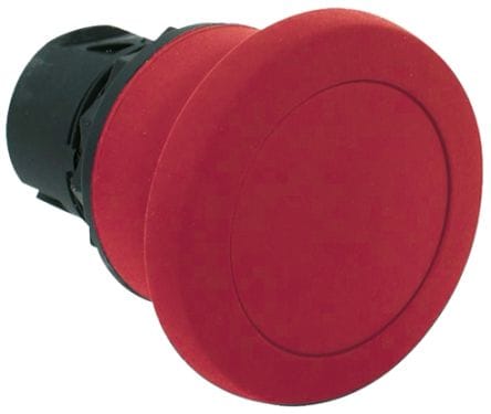 Allen-Bradley - Pilztaste 60mm, rote Druckplatte