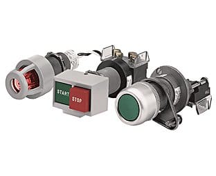 Allen-Bradley - Mushroom Head Push-button 800H