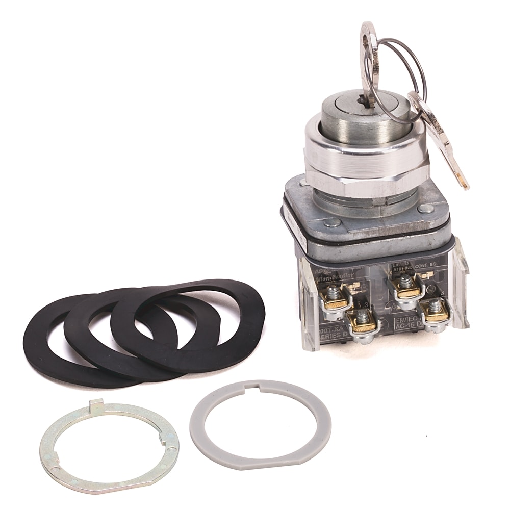 Allen-Bradley - 30mm Cylinder Lock Push Button 800T PB