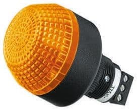 Allen-Bradley - Einbau-Leuchte,schw.240VAC,DM30MM,ORANGE