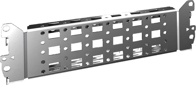 Rittal - VX System-Chassis23x64mm,B/H/T:600mm,VE4