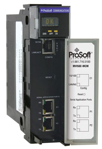 Prosoft - MVI56E-MCM Modbus Master/Slave Com.Modul