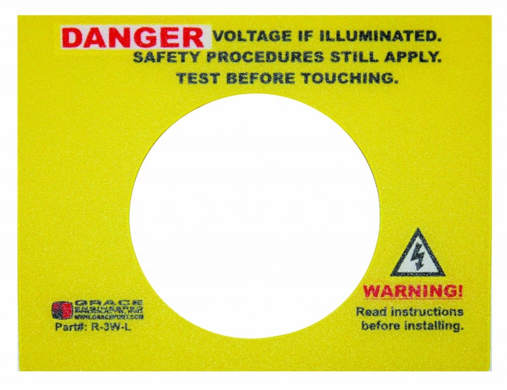 Grace Technologies - Warning Label