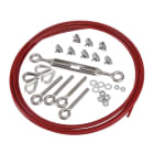 Guardmaster - 30m UV Cable SS Turnbuckle Kit