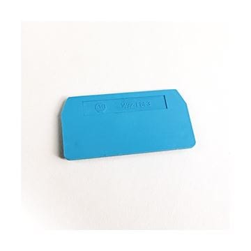 Allen-Bradley - Abschlusswand blau