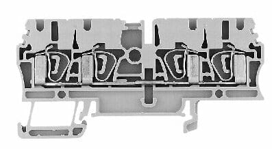 Allen-Bradley - Durchgangsklemme m.4 anschl 2.5mm2, grau
