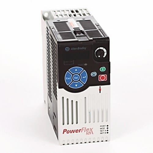 Allen-Bradley - PF 525, 0.4kW, 1.4A, 3ph 480V, IP20