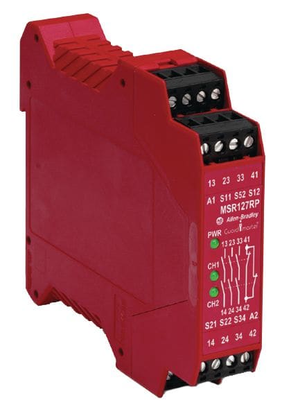 Guardmaster - MSR127R Sicherheitsrelais 24VAC DC