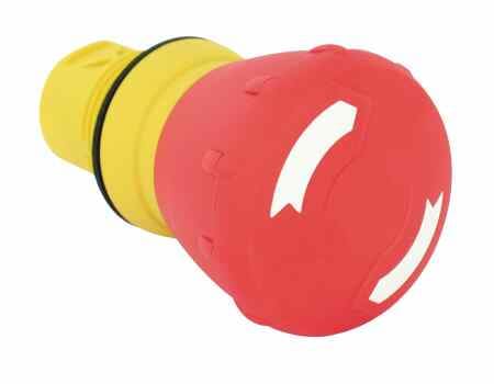 Allen-Bradley - Pilztaste 40mm, KS, rote Druckplatte