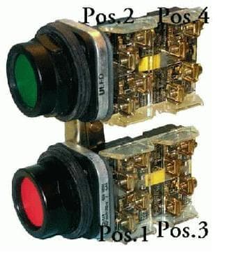 Allen-Bradley - 30mm Double Push Button 800T PB