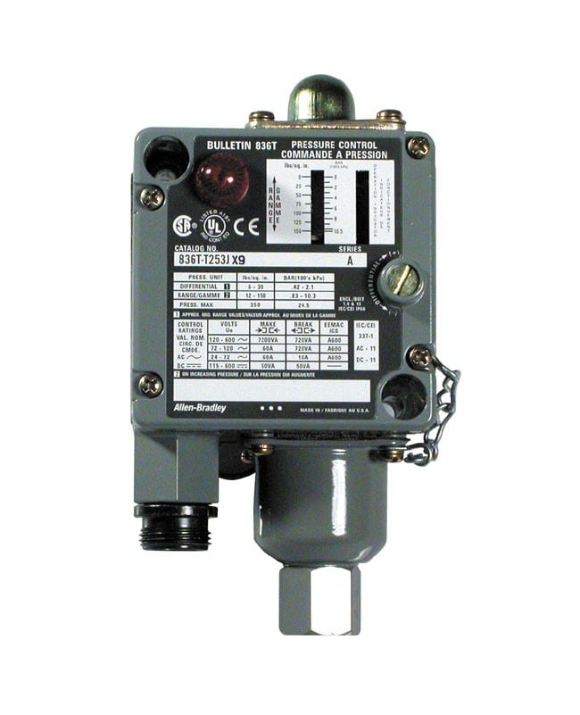 Allen-Bradley - 836T Pressure CNTRL T-STY Pressure Cntrl