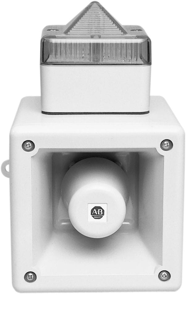 Allen-Bradley - Ind. Sirene mit Warnleuchte orange
